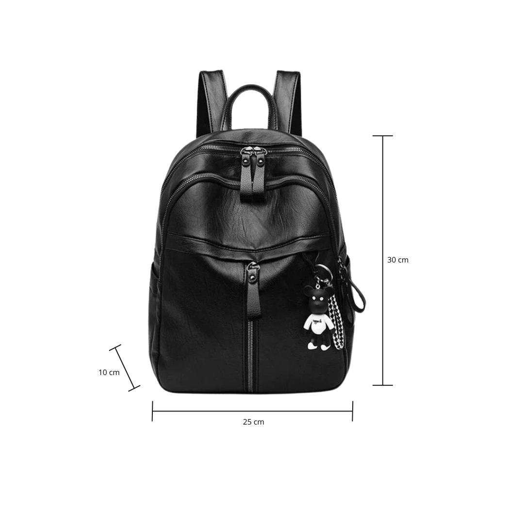 Mochila de Couro Premium - Brinde Exclusivo