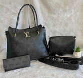 Louis Vuitton 3 peças de couro